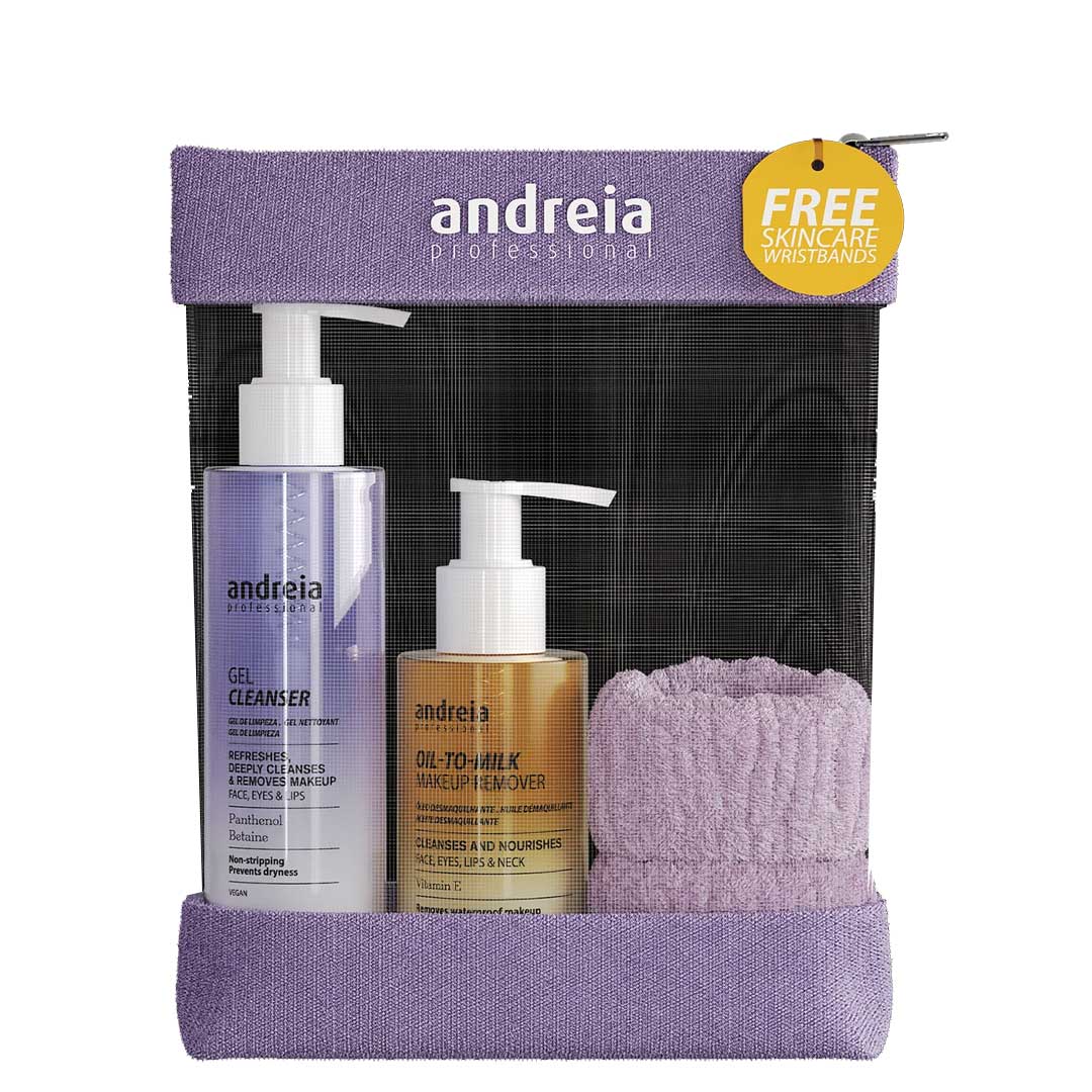 Andreia Makeup kit double cleanser set