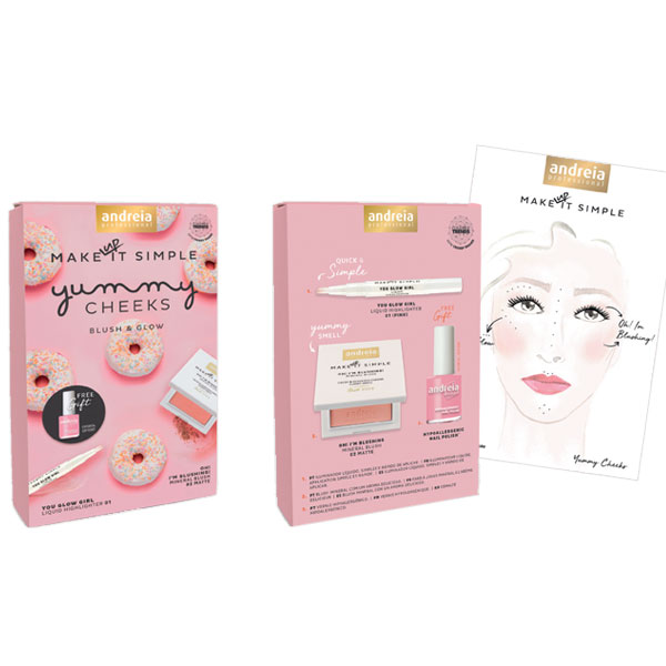 Andreia Makeup Kit Yummy Cheeks