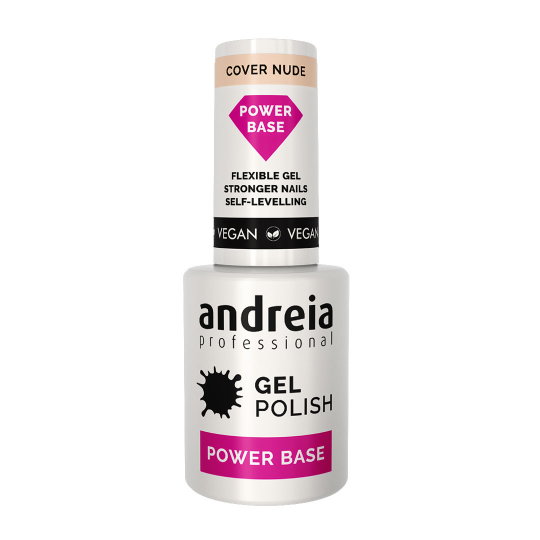 Andreia power base verniz gel nude