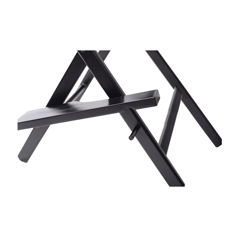 Lookimport cadeira de maquilhagem com suporte de cabeça - preta