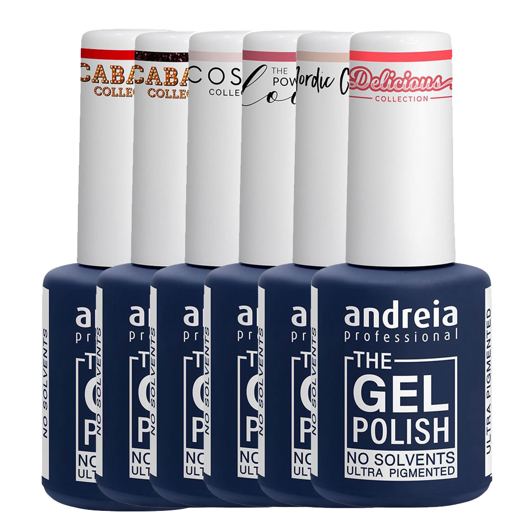 Andreia verniz gel coleção Favourites