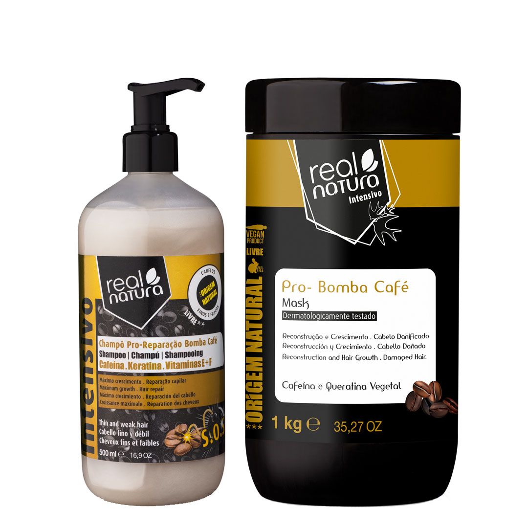 Real Natura Pro-Vitamina Bomba Café pack 5