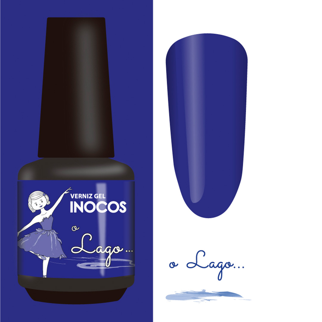 Inocos verniz gel Os bailados da Maria - O lago...