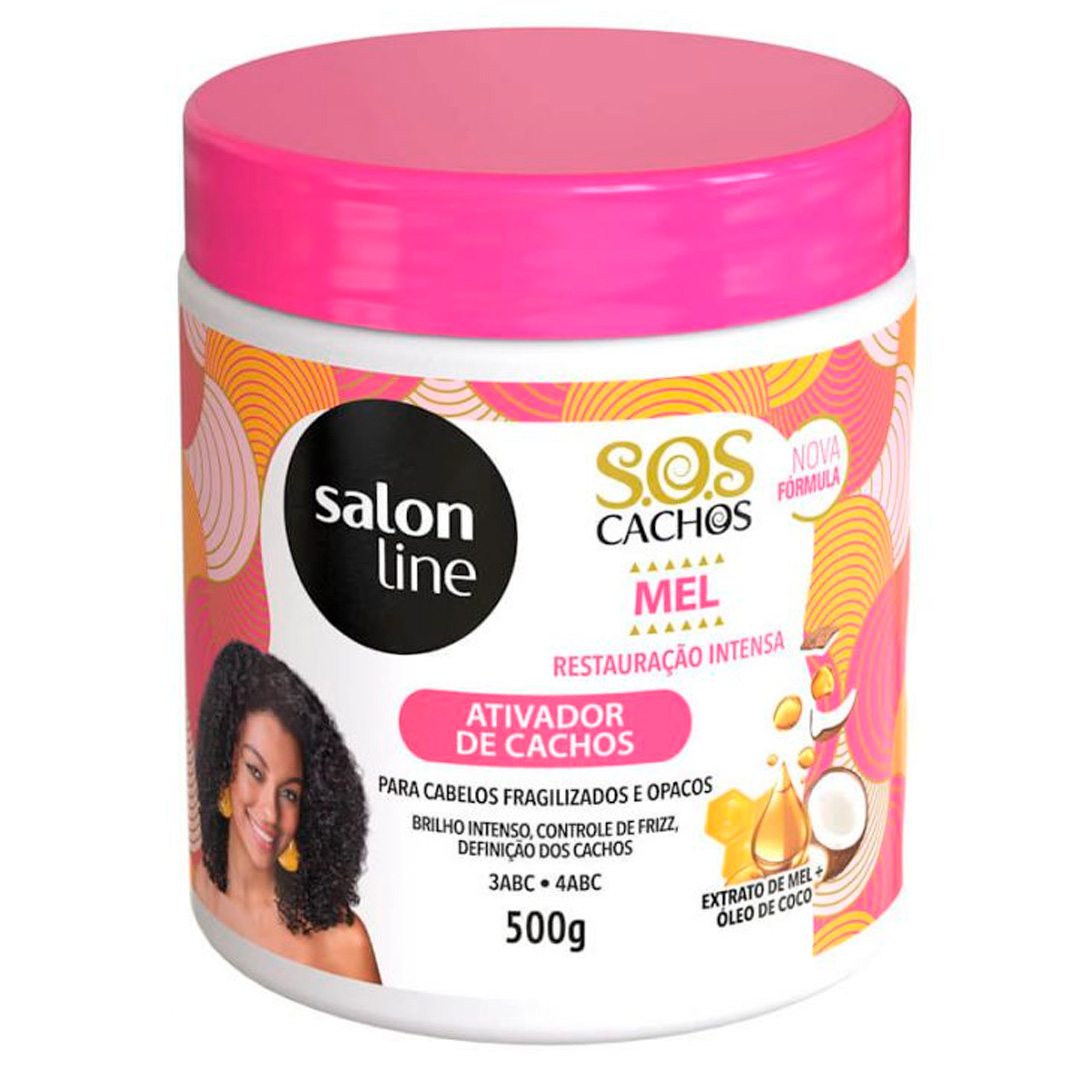 Salon Line SOS Ativador Mel Cachos Intensos boião