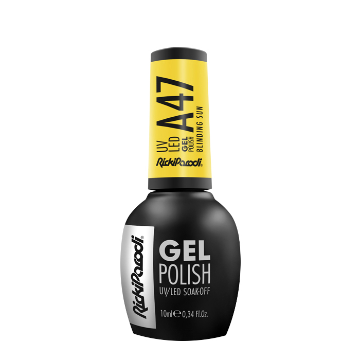 Rickiparodi verniz de unhas de gel A47 Blinding Sun