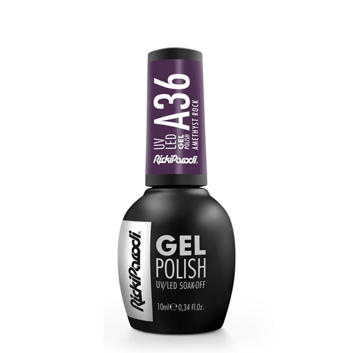 Rickiparodi verniz de unhas de gel A36 Amethyst Rock