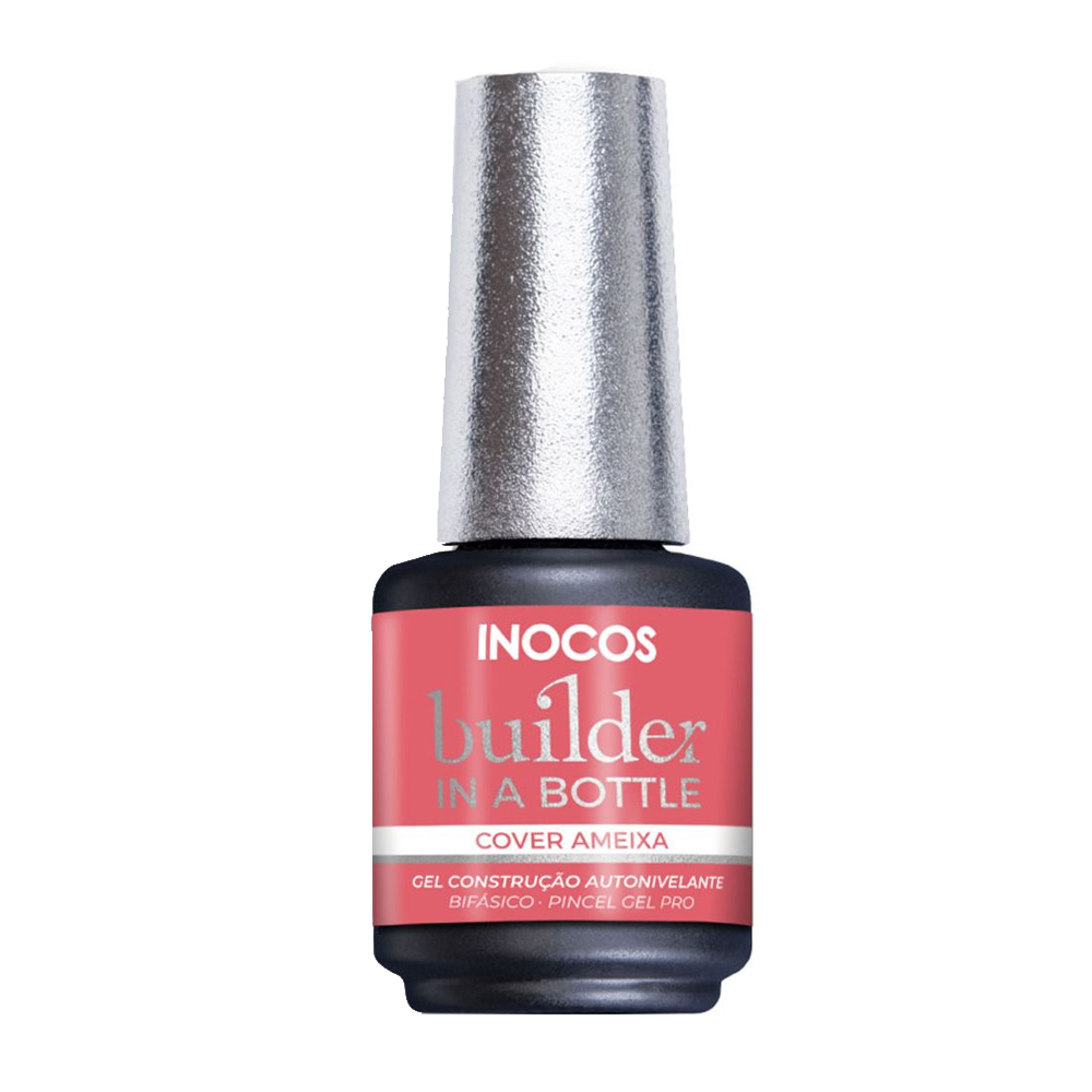 Inocos Builder in a Bottle gel de construção de unhas cover ameixa