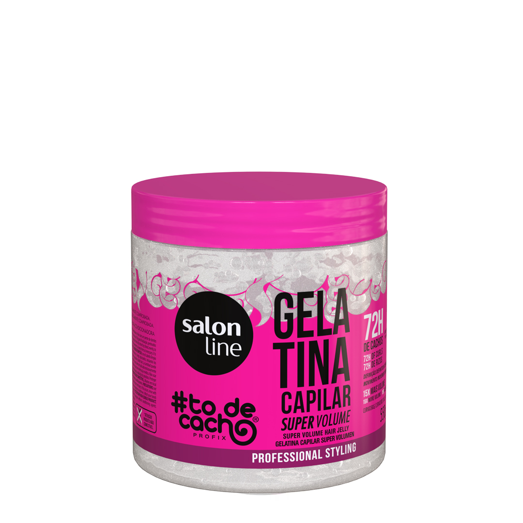 Salon Line To de Cacho gelatina capilar super volume