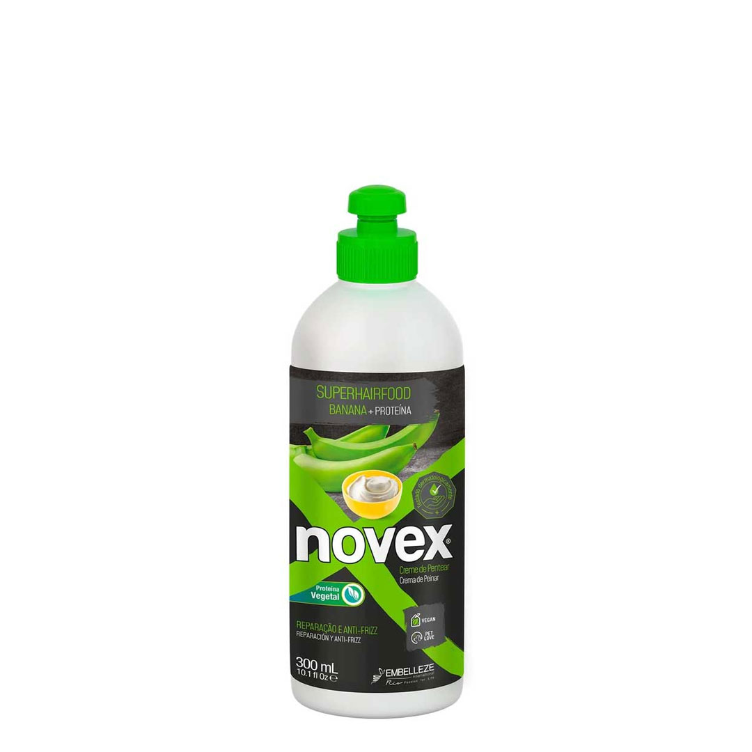 Novex SuperHairFood creme de pentear banana e proteina