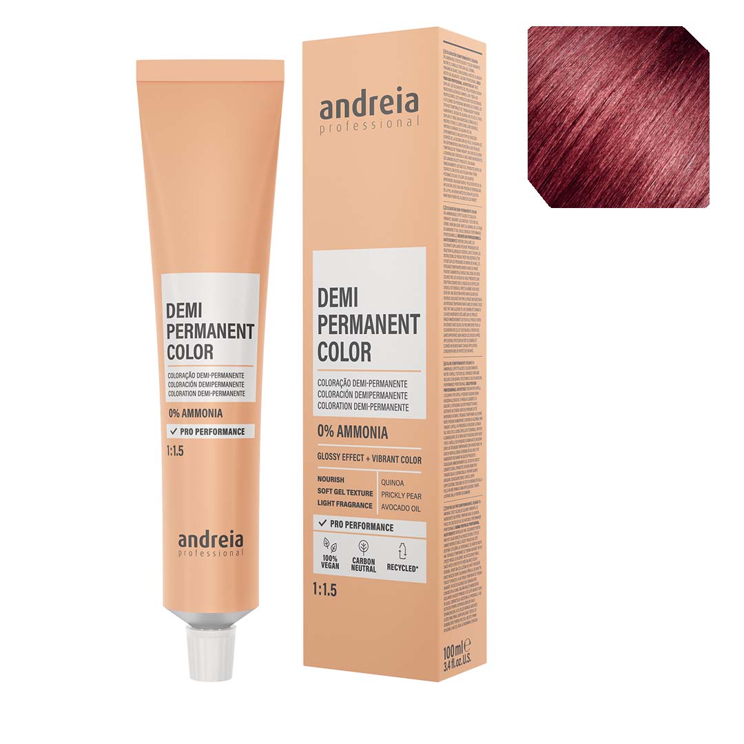 Andreia Vegan Demi coloração permanente nº 5.65