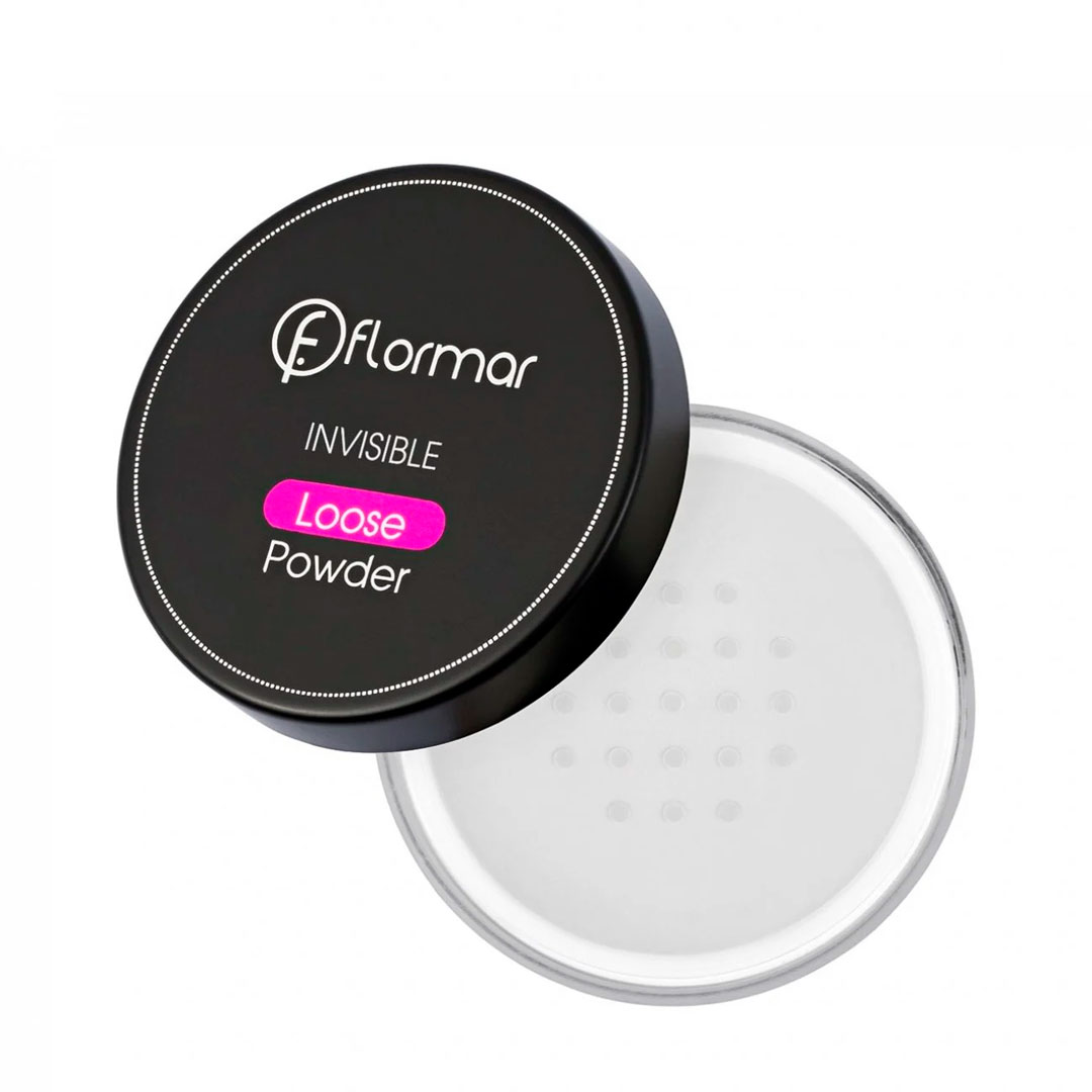 Flormar loose powder invisible silver sand