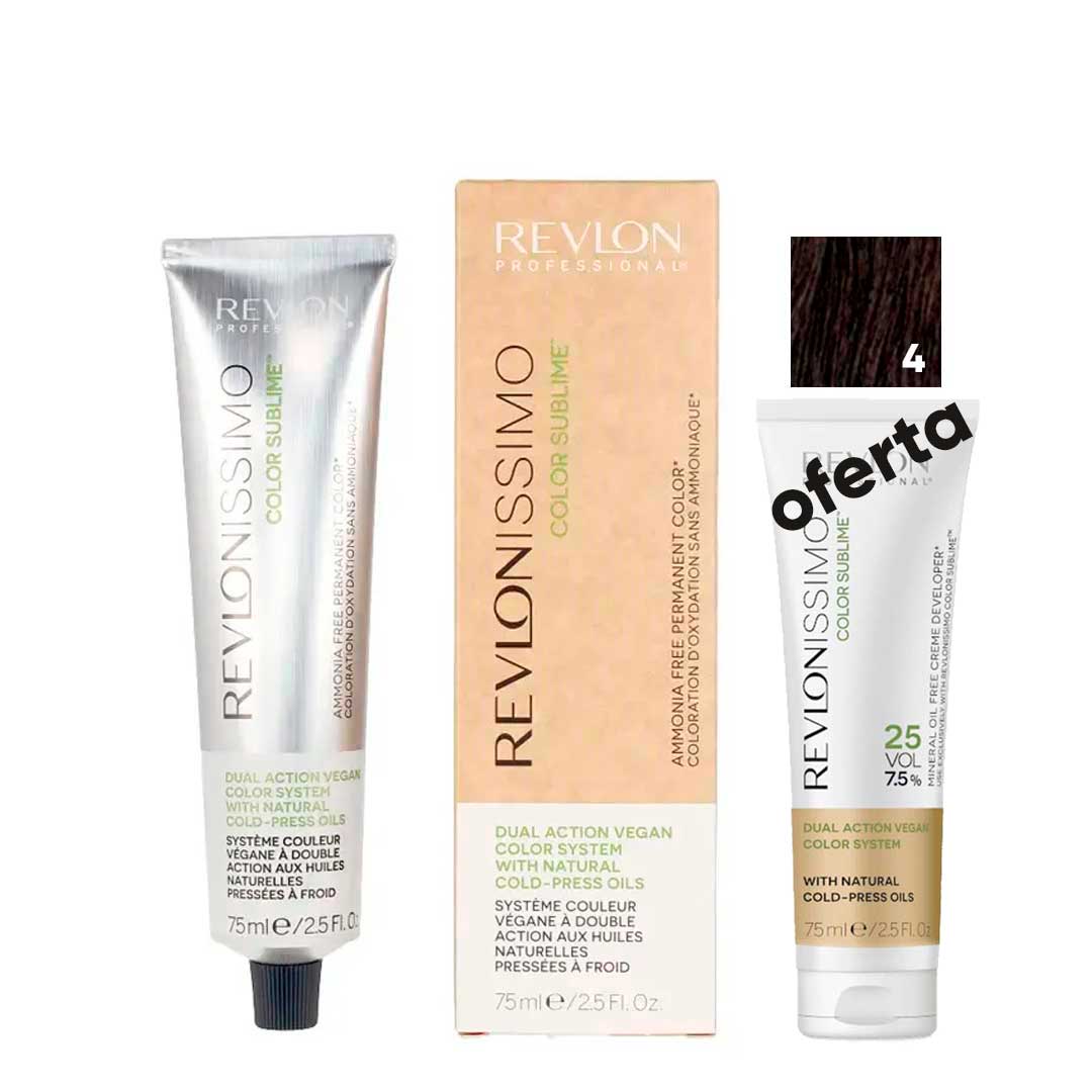 Revlon coloração sem amoniaco Color Sublime 4