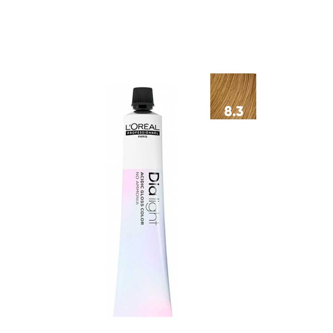 Loreal Dialight coloração 8.3