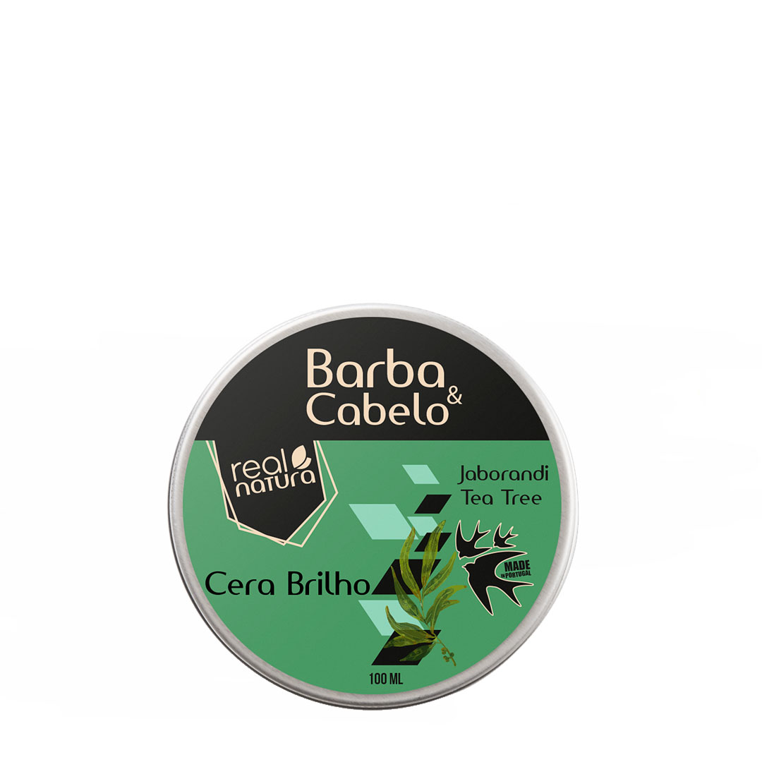 Real Natura Barba & Cabelo cera brilho