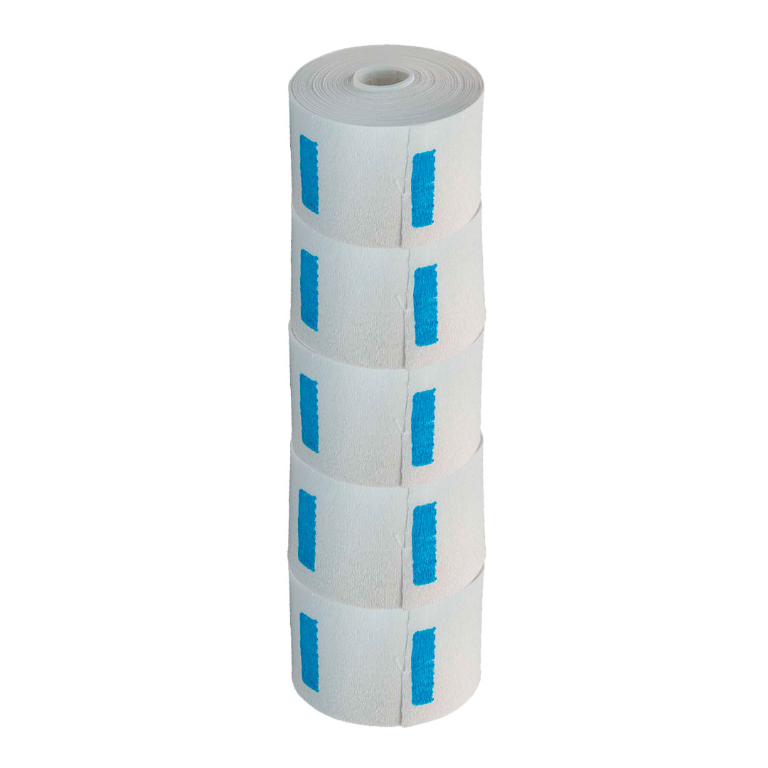 RickiParodi papel de pescoço premium branco Pack 5 rolos