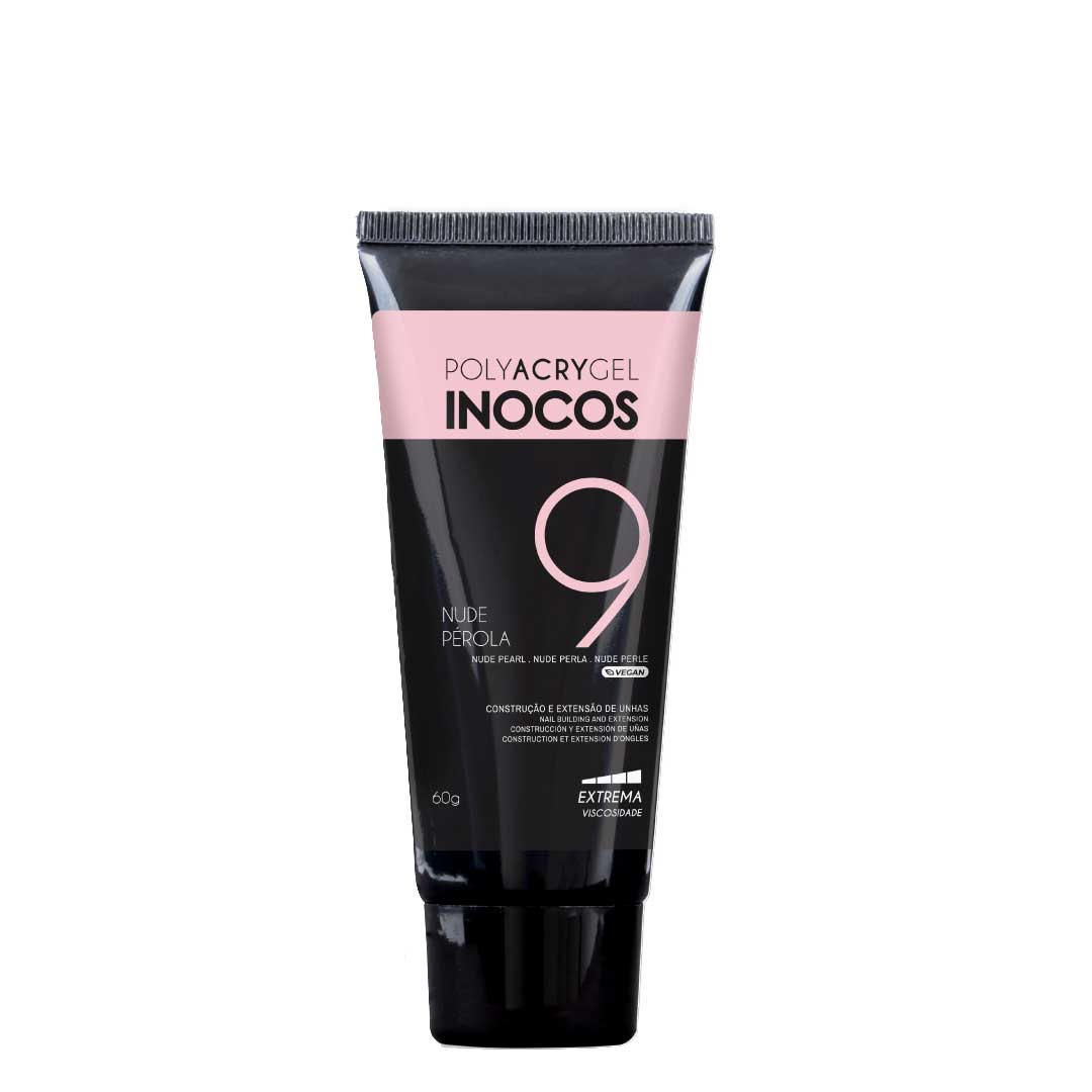 Inocos polyacrygel bisnaga 9 nude pérola