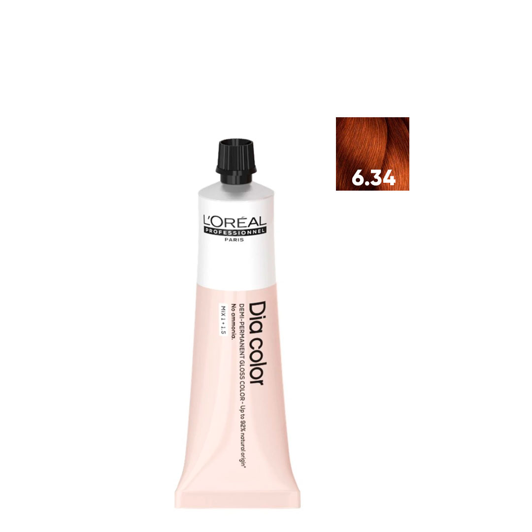 Loreal Diacolor coloração 6.34