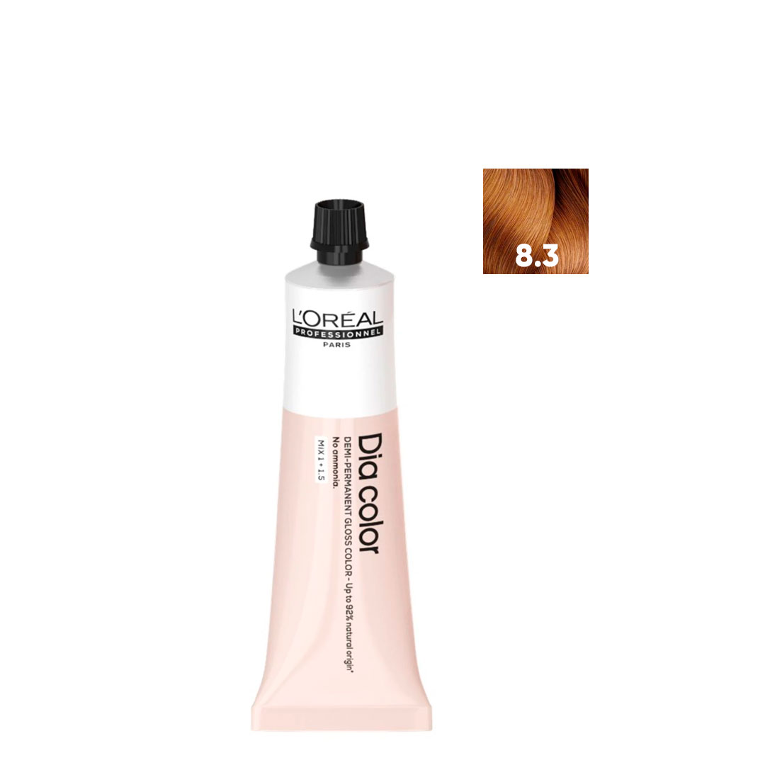 Loreal Diacolor coloração 8.3