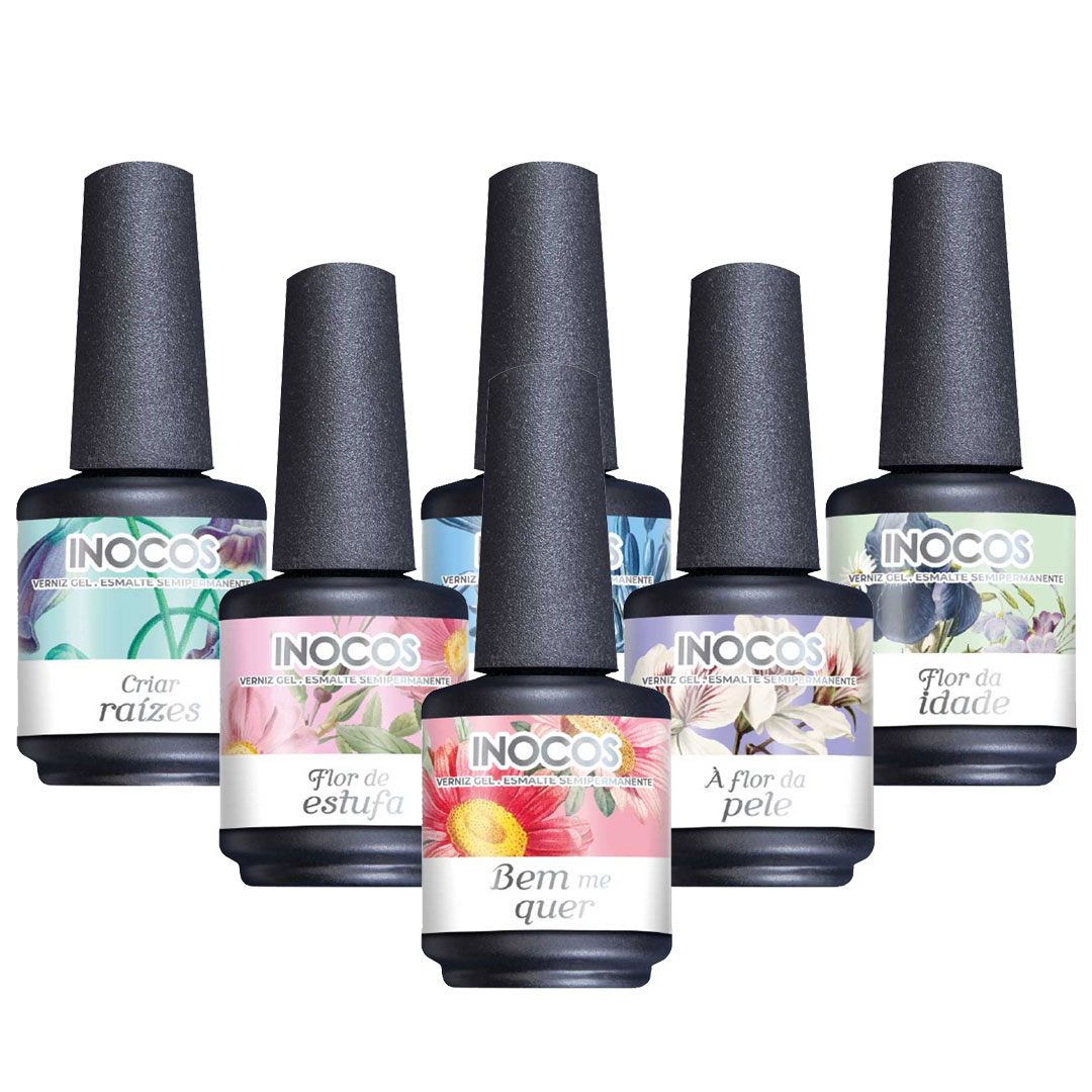Inocos verniz gel coleção Rose Garden