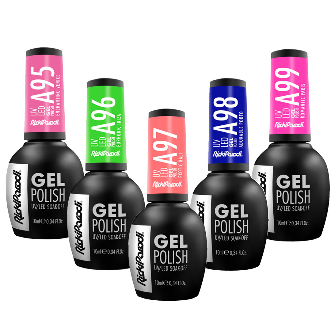Rickiparodi verniz de unhas de gel coleção Vacation's Destinations