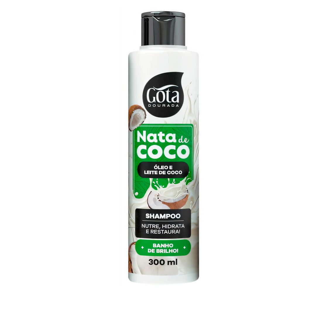 Gota Dourada Nata de Coco champô