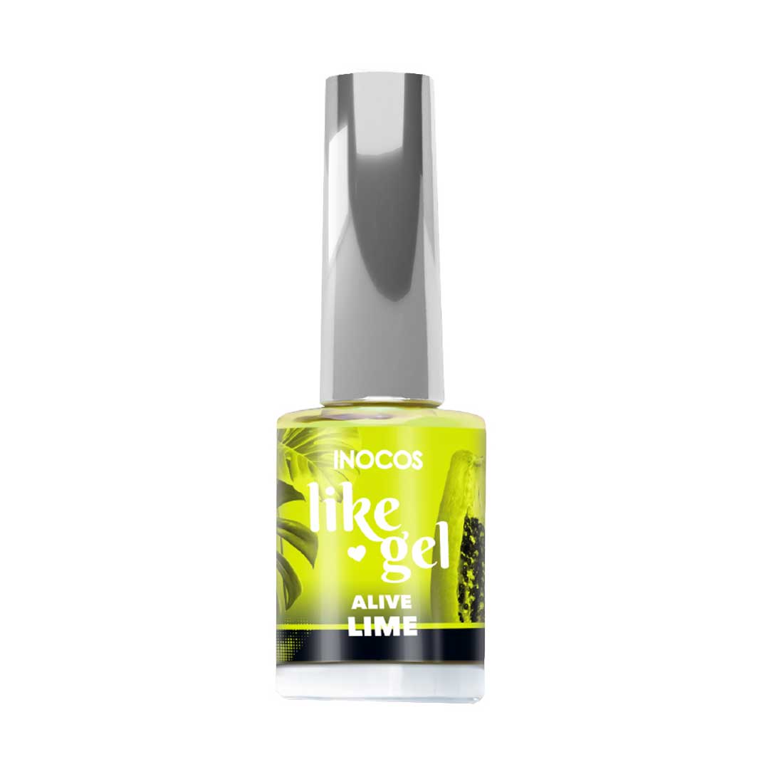 Inocos Like Gel verniz de unhas efeito gel alive lima