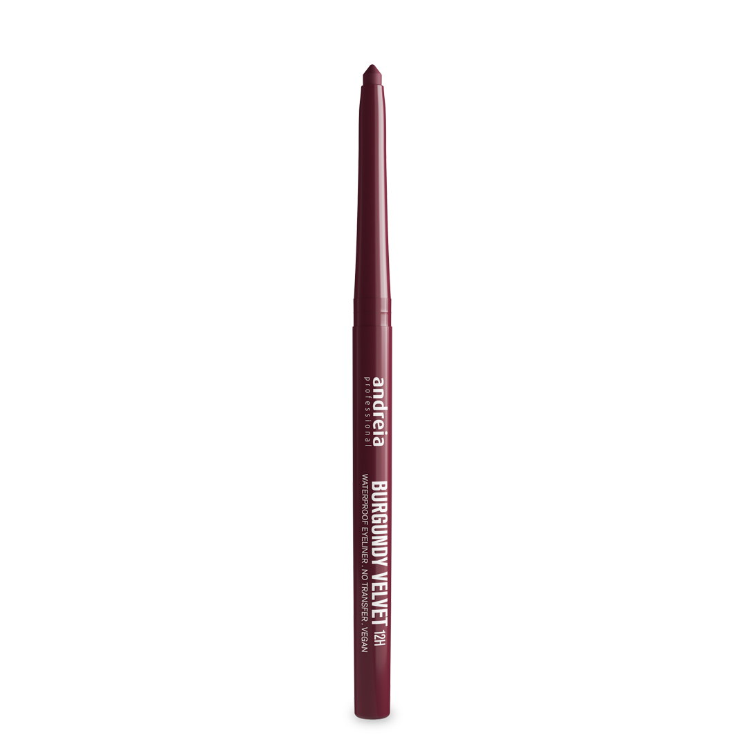 Andreia Makeup lápis de olhos burgundy velvet
