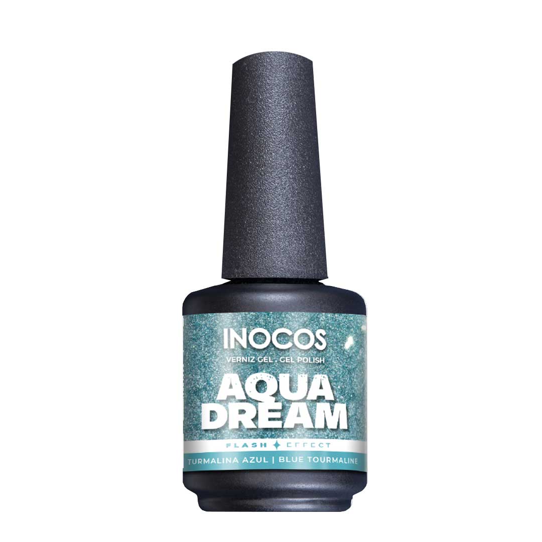 Inocos verniz gel Flash Back 80s aqua dream FB2