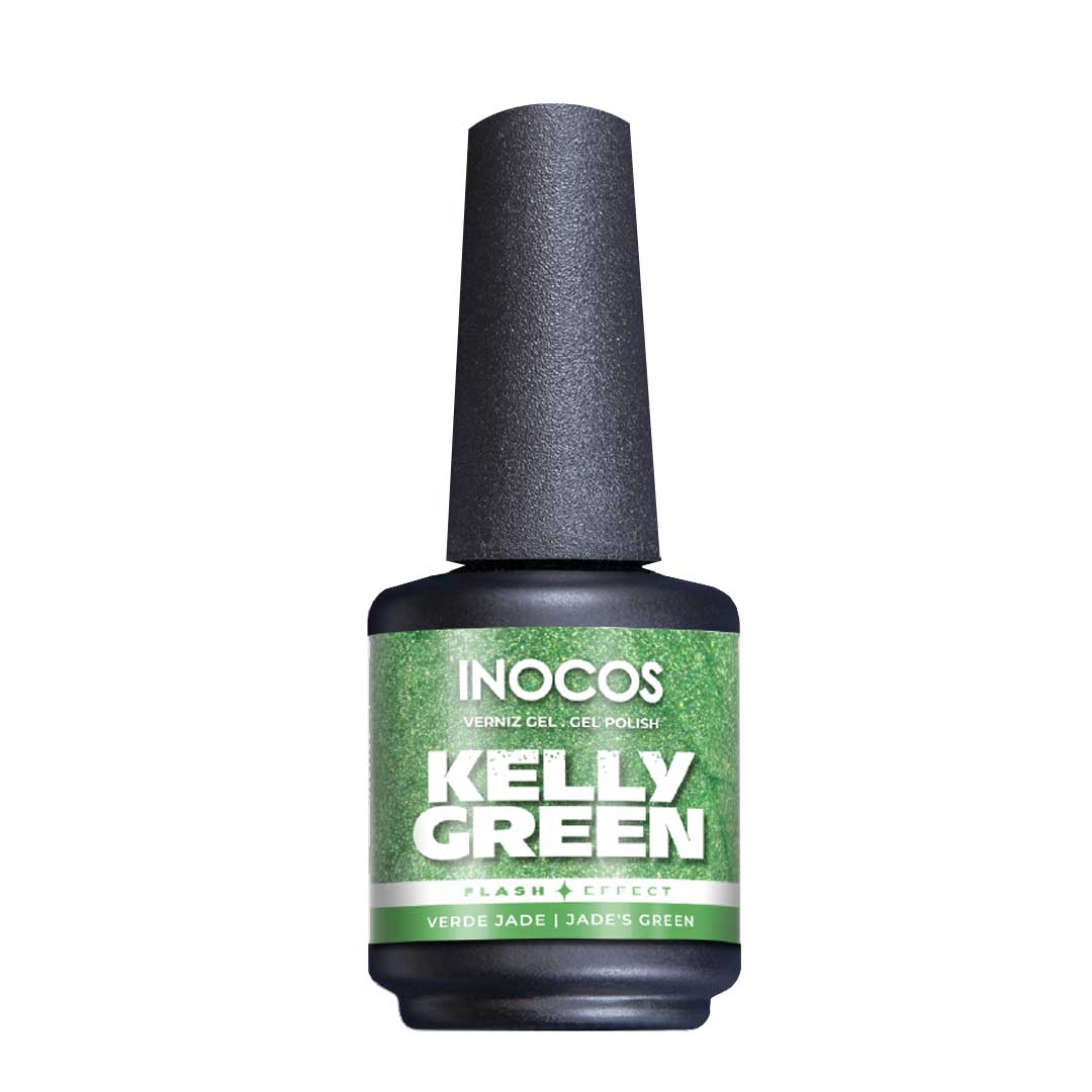 Inocos verniz gel Flash Back 80s kelly green FB3