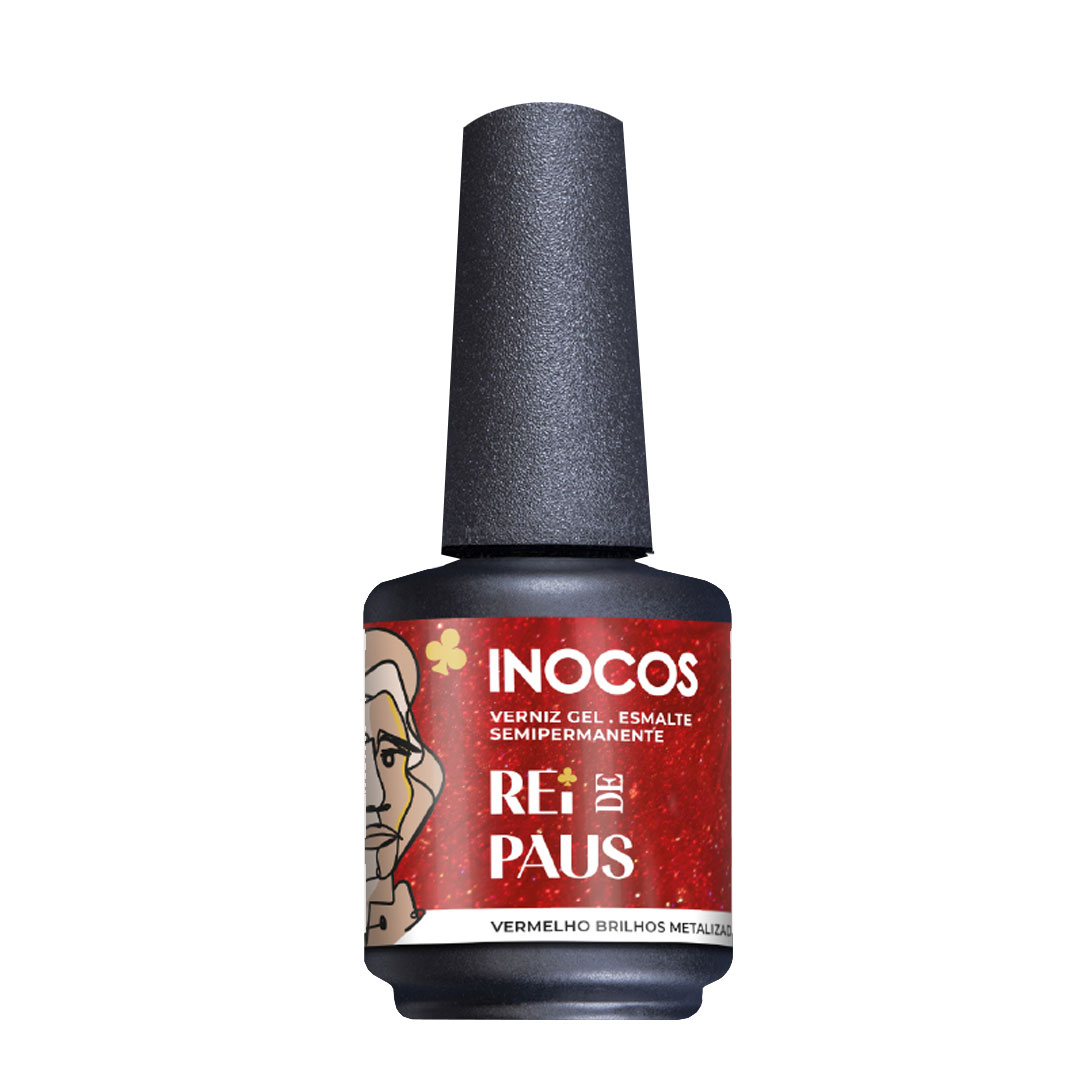 Inocos verniz gel Dama de Copas Rei de Paus QH2