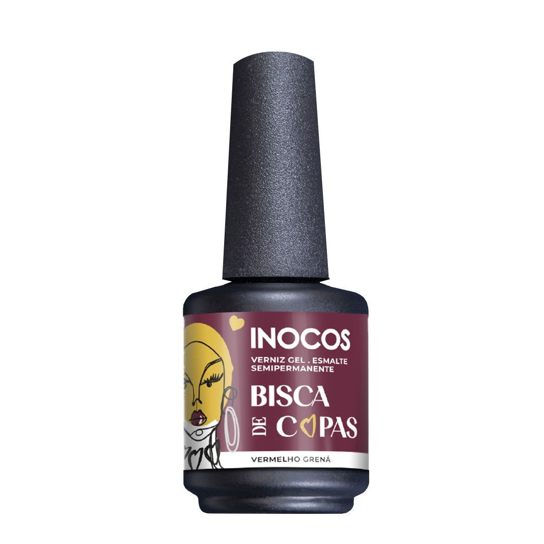 Inocos verniz gel Dama de Copas Bisca de Copas QH6