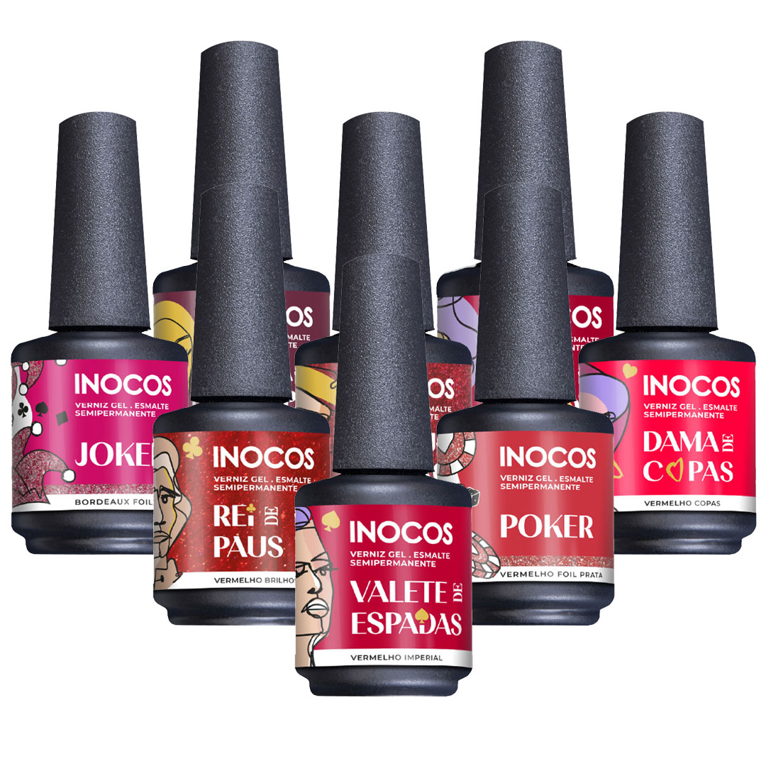 Inocos verniz gel coleção Dama de Copas