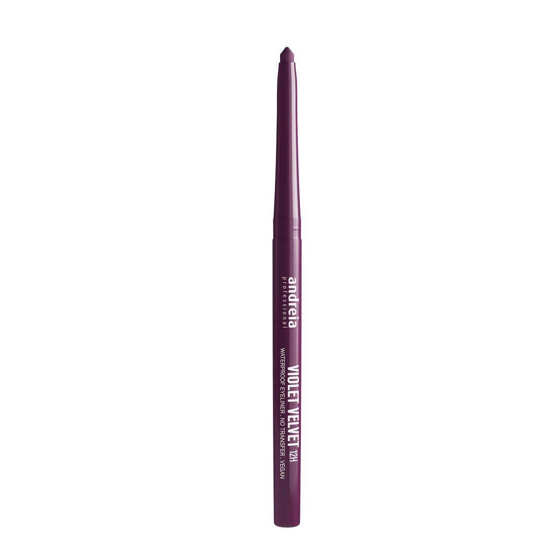 Andreia makeup waterproof eyeliner violet velvet