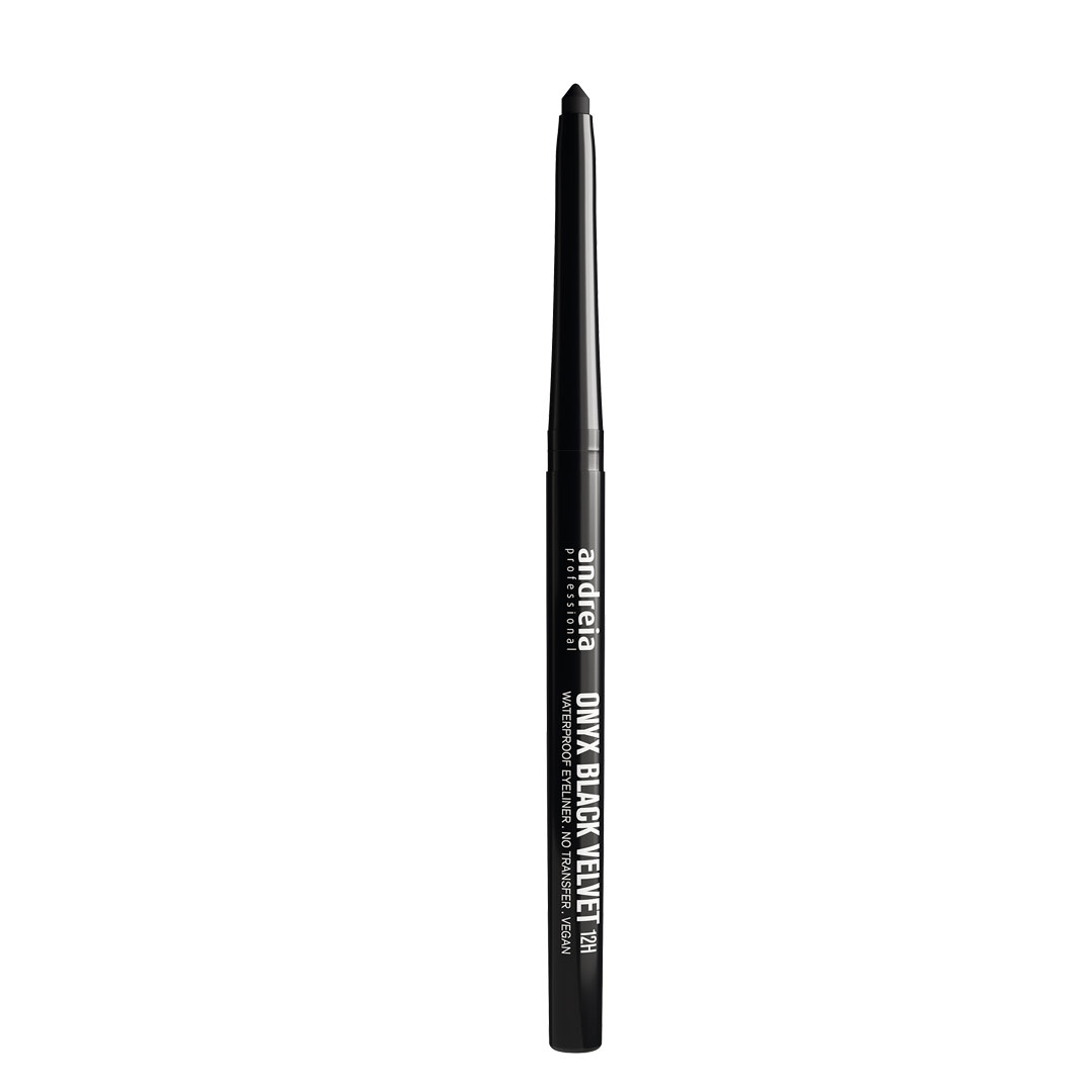 Andreia makeup waterproof eyeliner onix black velvet
