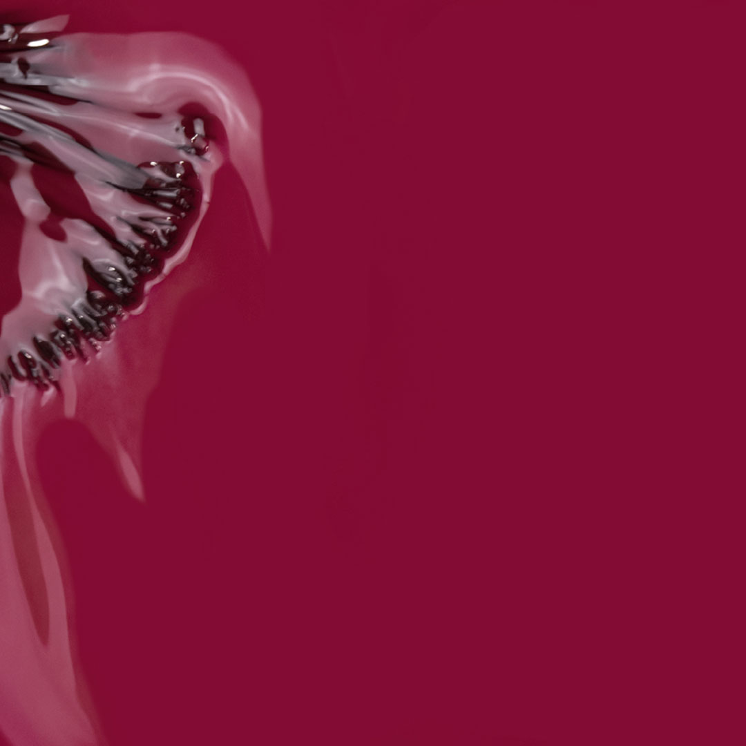 Inocos Like Gel verniz de unhas efeito gel dama de copas vermelho borgonha 211