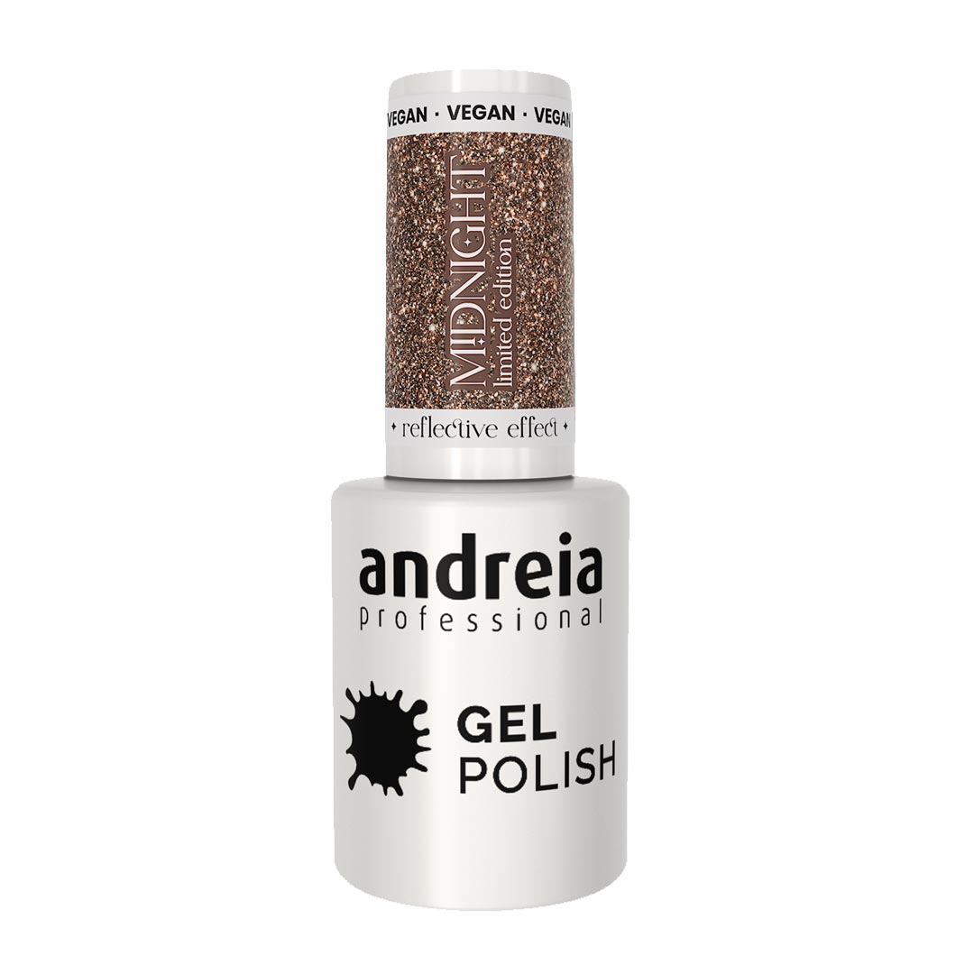 Andreia verniz de unhas de gel Midnight Reflective Effect MD2
