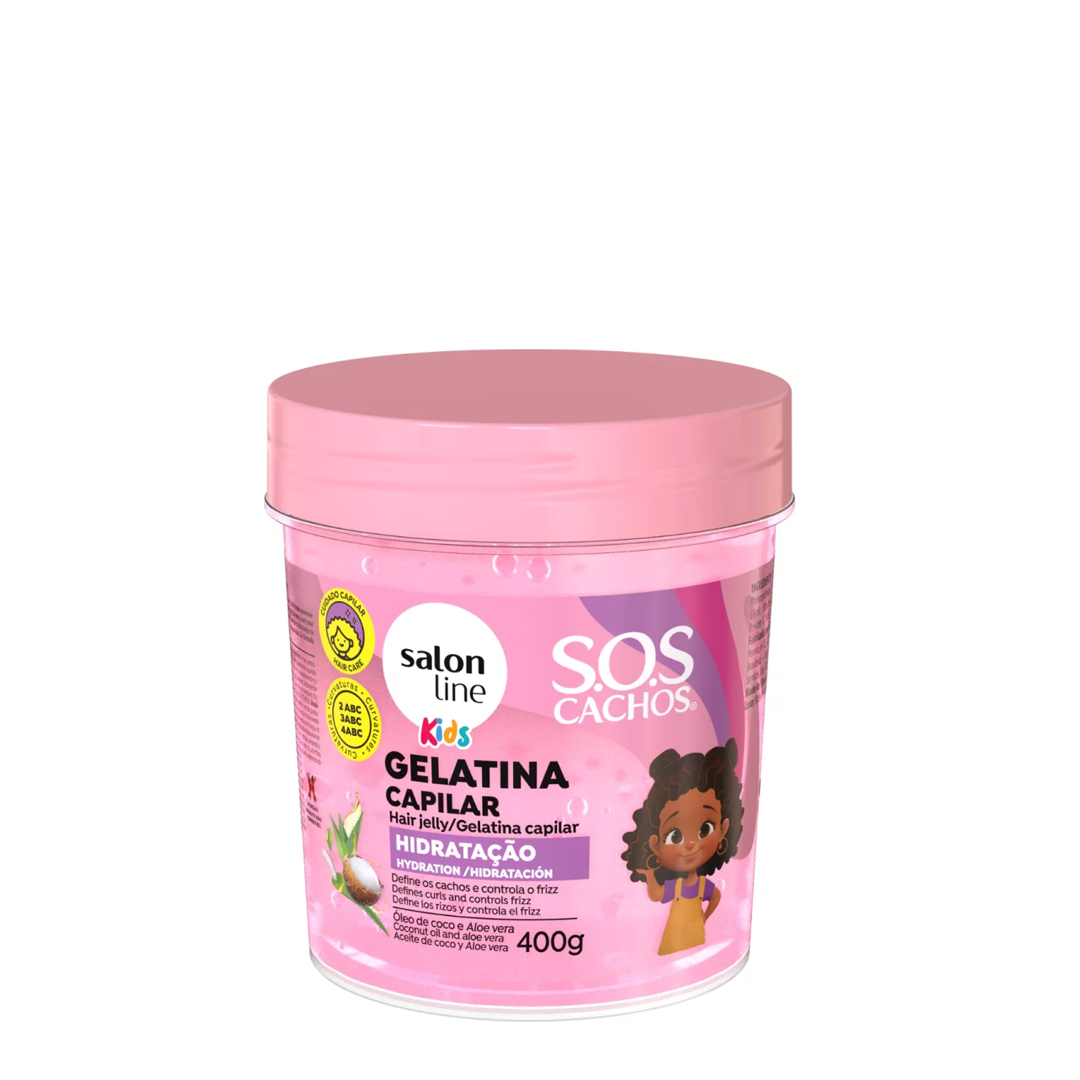 Salon Line SOS Cachos kids gelatina de hidratação