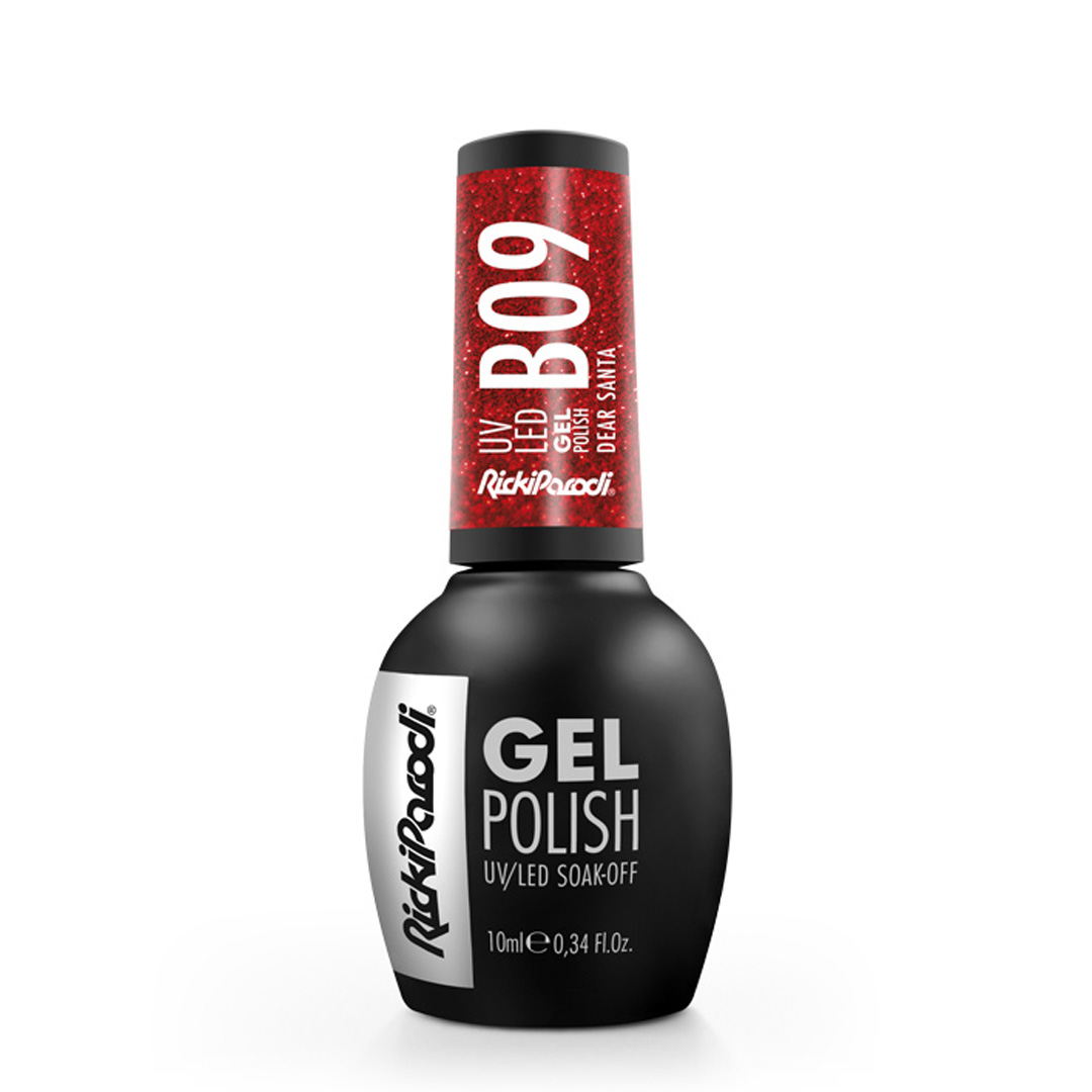 Rickiparodi verniz de unhas de gel B09 Dear Santa