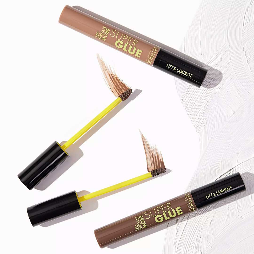Catrice Super Glue Brow Styling gel definição sobrancelhas 030 deep brown