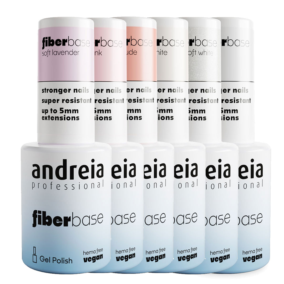Andreia verniz coleção fiber base