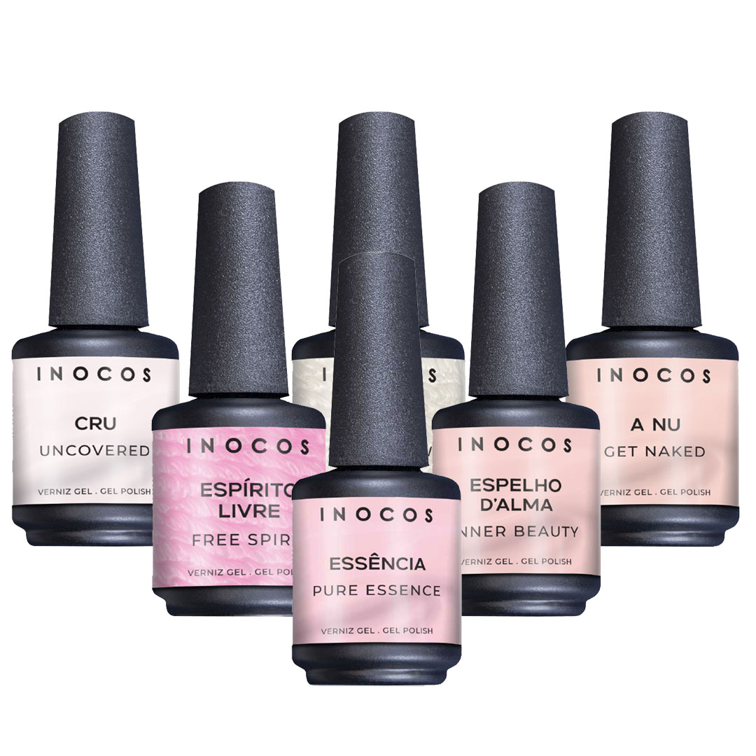 Inocos verniz gel coleção Naked Nails