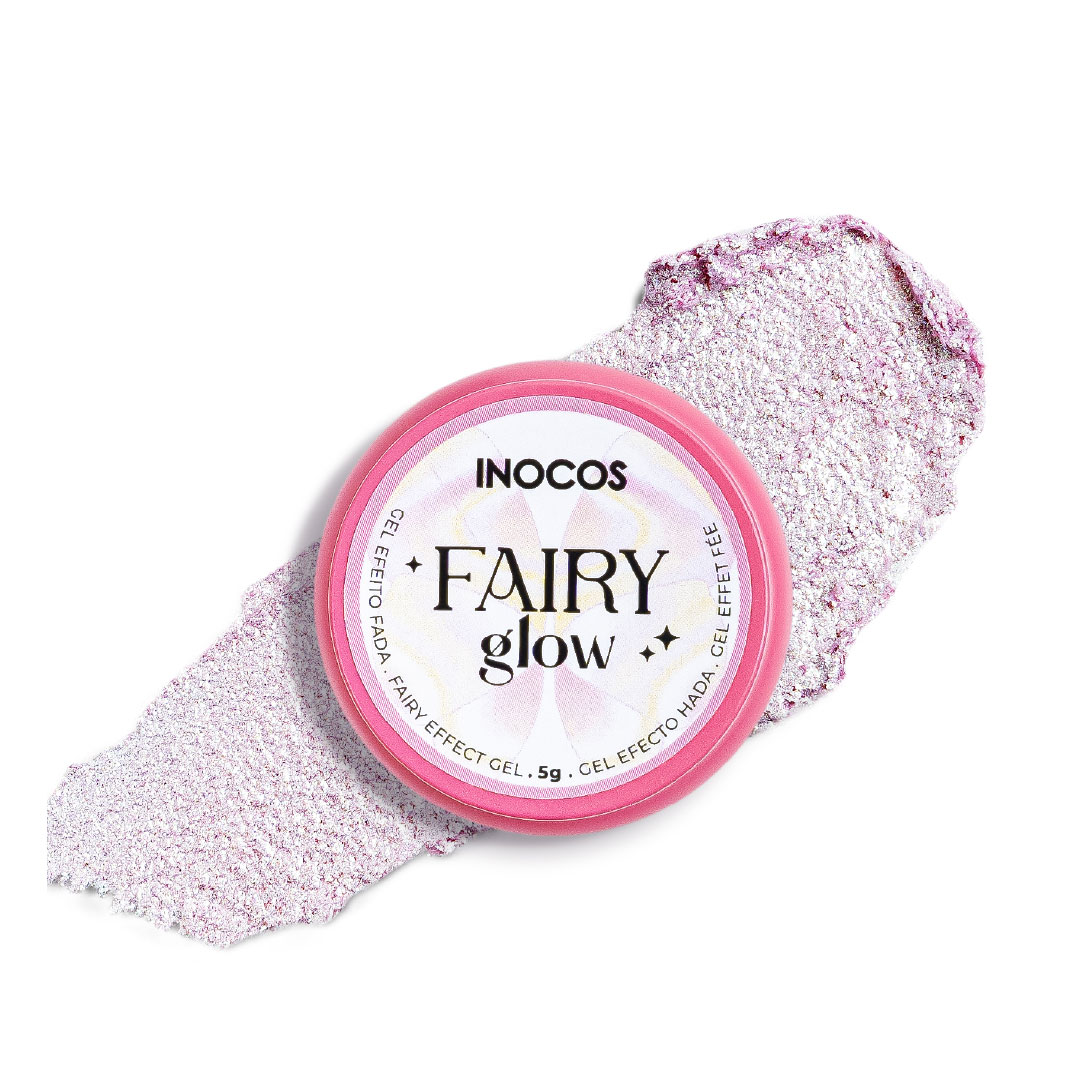 Inocos gel de unhas Fairy Glow efeito fada