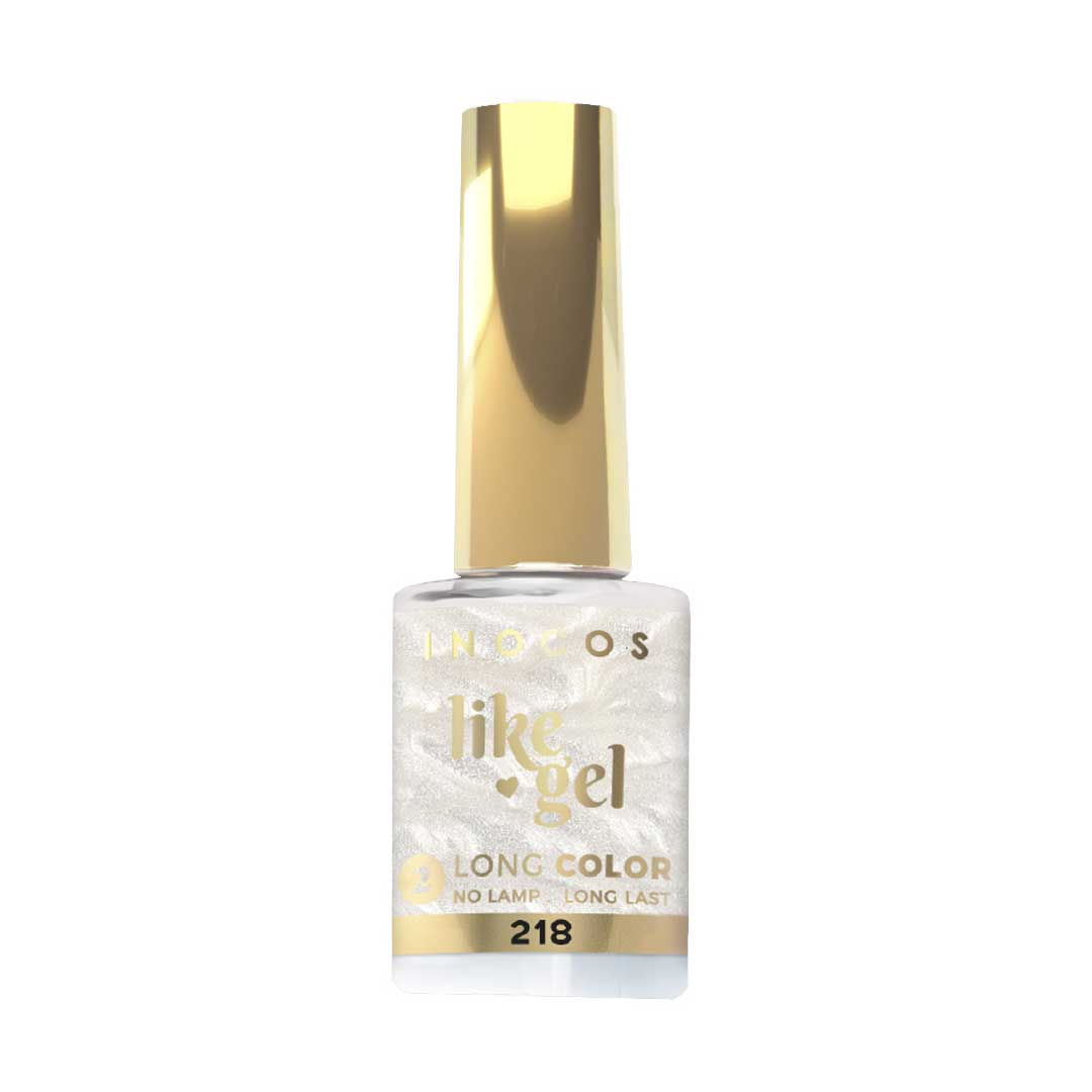 Inocos Like Gel verniz de unhas efeito gel naked nails aura 218
