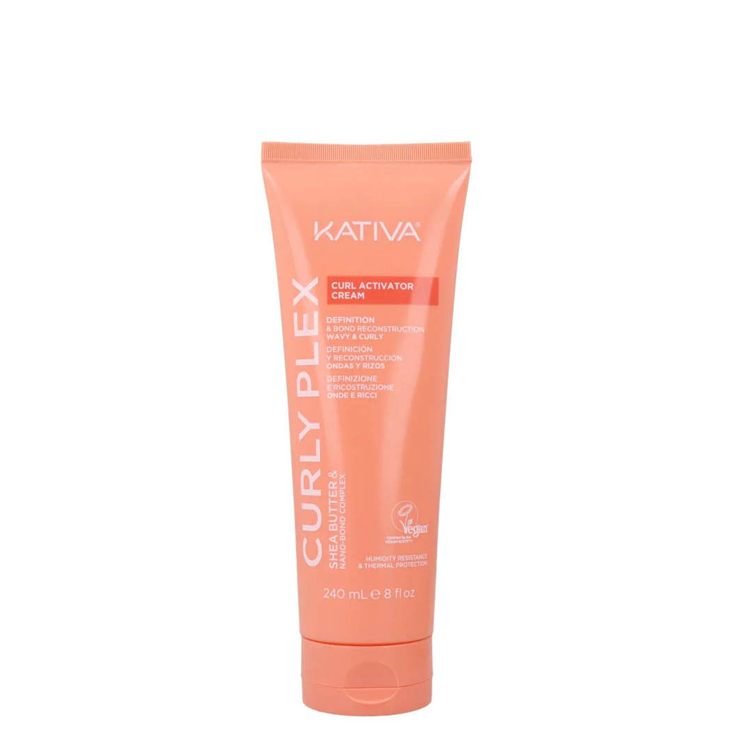 Kativa Curly Plex creme ativador de caracóis