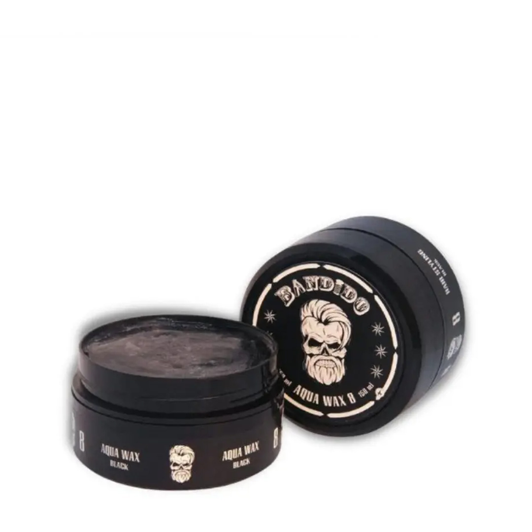 Bandido Aqua Wax 8 cera modelante black