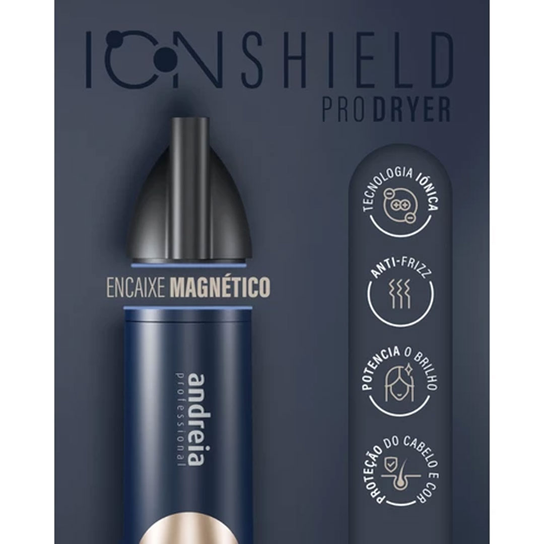 Andreia secador de cabelo profissional Ion Shield Pro Dryer