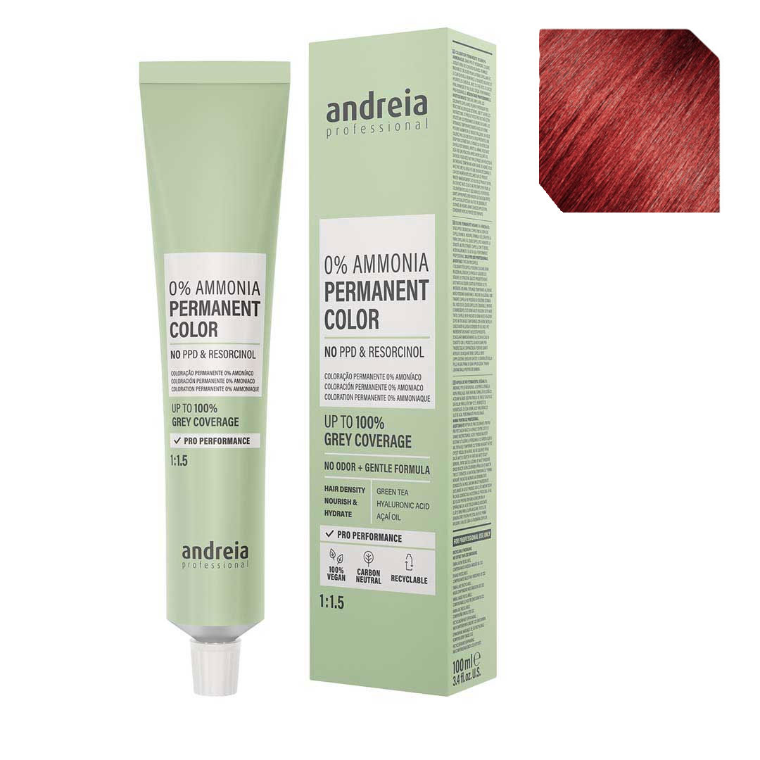 Andreia Vegan 0% Ammonia coloração permanente nº 5.5