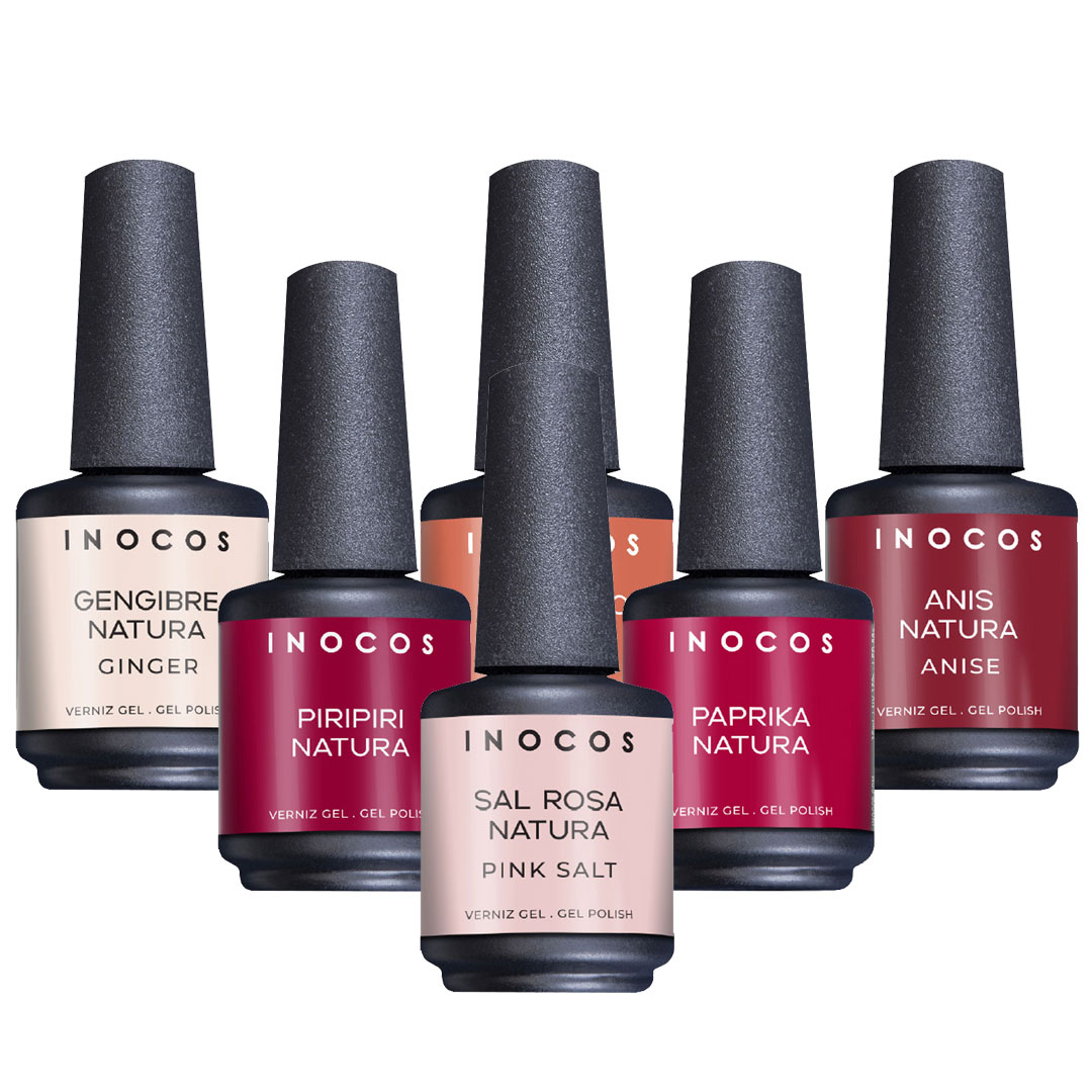 Inocos verniz gel coleção Natura Lovers Spice Edition