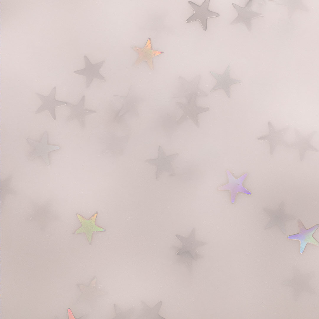 Andreia verniz gel Lucky Star LS2 - Glitter Holográfico Arco-Íris