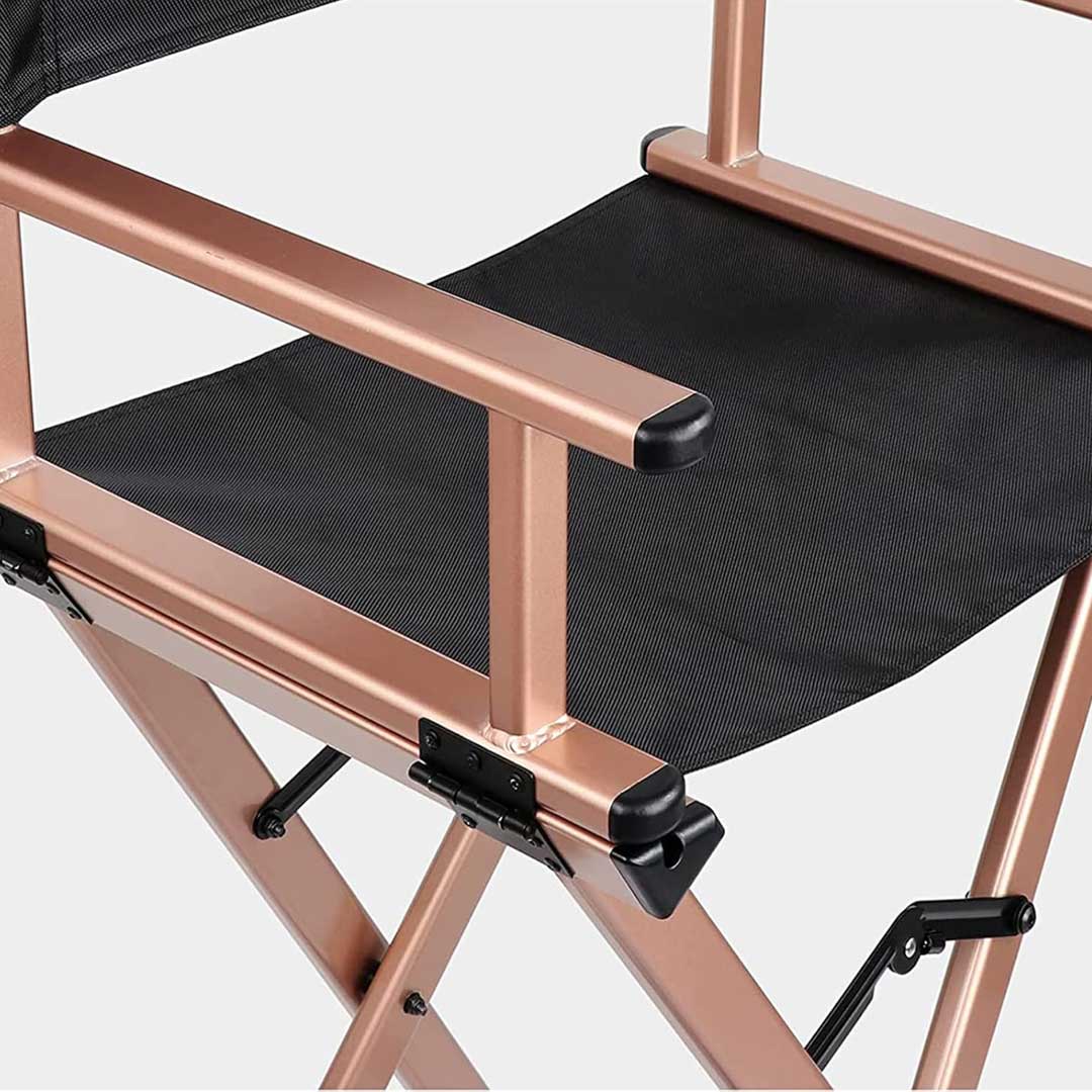 Lookimport cadeira de maquilhagem com suporte cabeça - rose gold